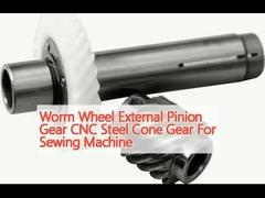 Wurmrad Außengehälter CNC Stahlkegel für Nähmaschine