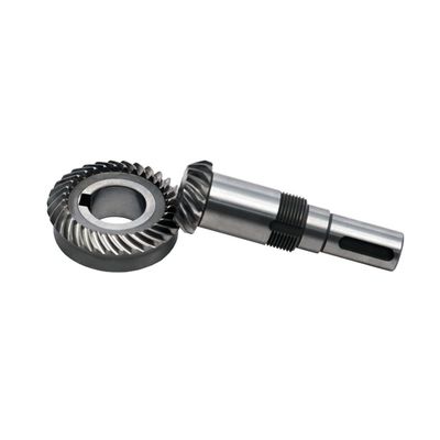 Industrie 13 Zähne 24 Zähne Schleifgerät maßgeschneiderte Schraube Pinion Helical Bevel Zahn mit Gleason Zähne Profil