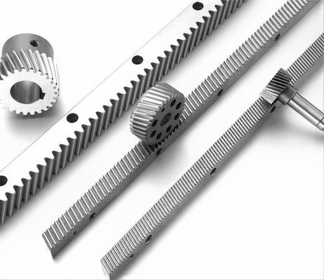DIN 6- DIN 8 Helical Gear Straight Gear Rack mit Fräsen, Schleifen und Auslöschen