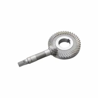 Polisher Spirale Helical Hypoid Bevel Gear Set geschmiedet Gusskrone Bevel Pinion für die Polierung Randmaschine