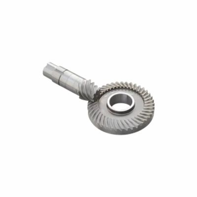 Polisher Spirale Helical Hypoid Bevel Gear Set geschmiedet Gusskrone Bevel Pinion für die Polierung Randmaschine