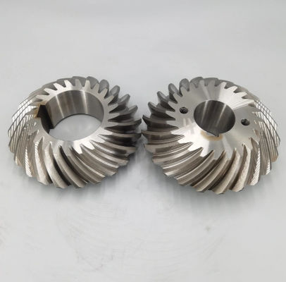 Großmodul Spirale Bevel Gear Hochwertige Schmiede Großkronenrad Pinion professioneller Hersteller