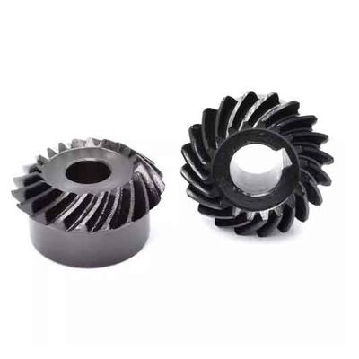 1.5 Modul Kronenrad und Pinion Stahl gehärtet Spirale Bevel Gear für Fahrrad