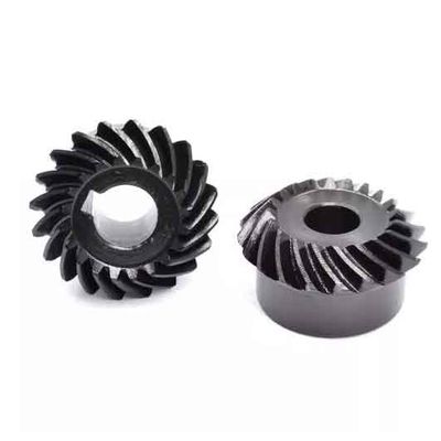 1.5 Modul Kronenrad und Pinion Stahl gehärtet Spirale Bevel Gear für Fahrrad