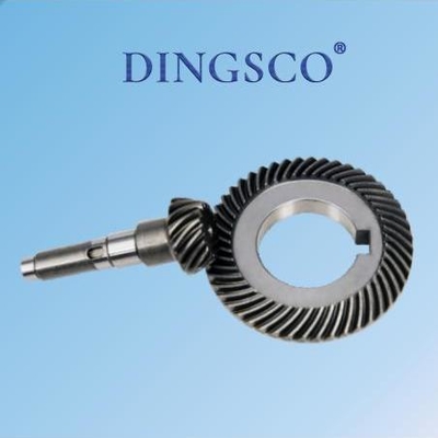 Industrie-Getriebeuntersetzer Schrägstirnradgetriebe 90 Grad Winkelgetriebe Spiralkegelradgetriebe