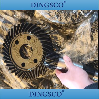 Hochpräzisions-Spiral-Bevel-Gang-Set für industrielle Drehwinkelsysteme