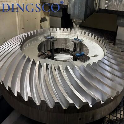 20CrMnTi Schwerlastgewicht Spirale Bevel Gear für Hochgeschwindigkeits-Industriegetriebe