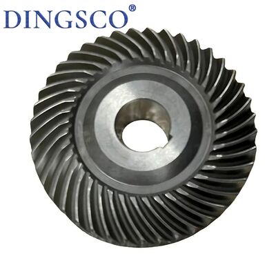 20CrMnTi Hochpräzision HRC58-62 Spirale Bevel Gear für Industriegetriebe