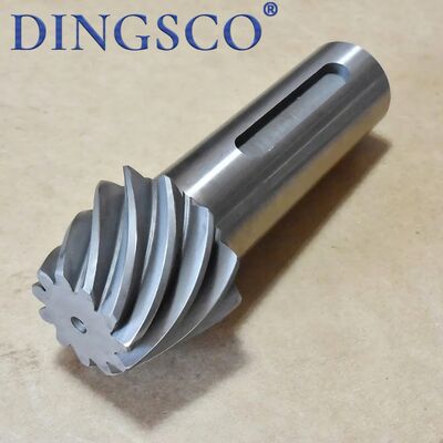 20CrMnTi speziell hergestellte hochpräzise Spiral-Bevel-Gangwelle für Getriebe